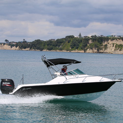 Моторная лодка с каютой c подвесным мотором - Seanymph Oasis 635  - Seanymph Boats - открытая / для спортивной рыбалки / макс. 6 человек