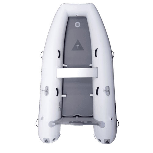 Надувная лодка c подвесным мотором - 260 LX - Cat Tender - для рыбной ловли / вспомогательная шлюпка для яхты / алюминиевый пол