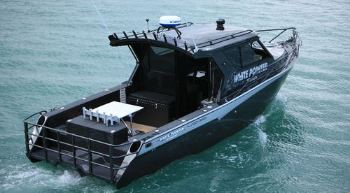 Прогулочный катер с каютой с внутренним мотором - 920  - White Pointer Boats Ltd - хардтоп / с закрытым кокпитом / для спортивной рыбалки