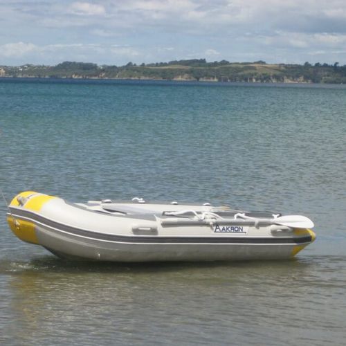 Надувная лодка c подвесным мотором - SP420 - Aakron Xpress Ltd - RIB / для дайвинга / для рыбной ловли