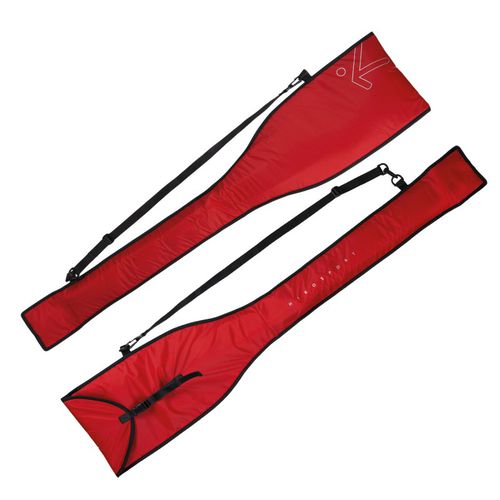 Защитный чехол для каноэ-каяков - Cx2/Kx1 SPLIT - HIKO SPORT s.r.o. - для лопатообразного весла / черный / красный