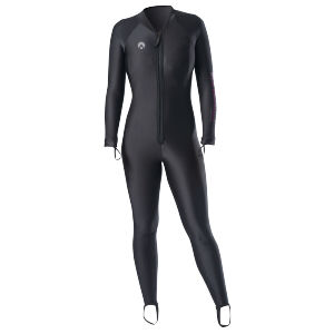 Одежда под комбинезон для дайвинга - FRONT ZIP – WOMENS - Sharkskin - с длинными рукавами / цельная