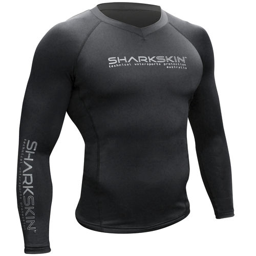 Неопреновый топ с длинными рукавами - Sharkskin