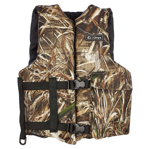 Спасательный жилет для водных видов спорта - Realtree Max-5® Universal Sport  - ONYX OUTDOOR - для каноэ и каяков / для рыбной ловли / для мужчин