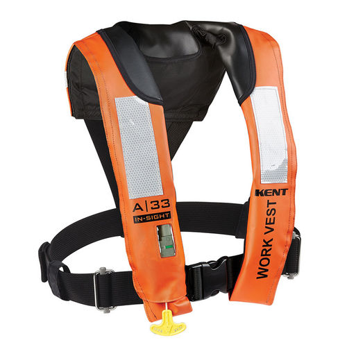 Надувной автоматический спасательный жилет - 153200-200-004-13 - KENT SAFETY PRODUCTS - 156 N / унисекс / для профессионального использования