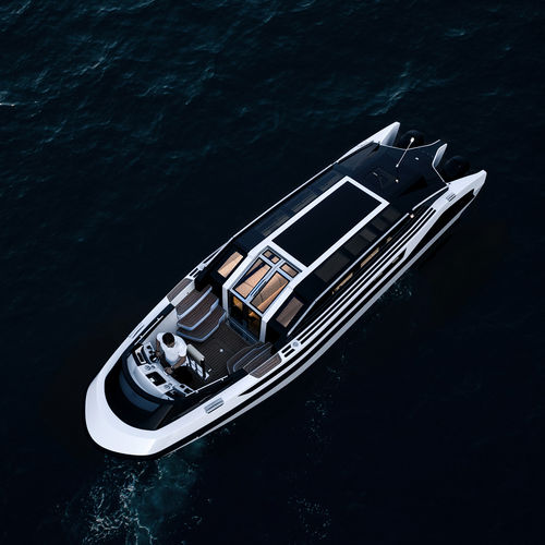 Быстроходный катер c подвесным мотором - LIMO - Ante Tenders - двухмоторный / высокоэффективный / с кабиной