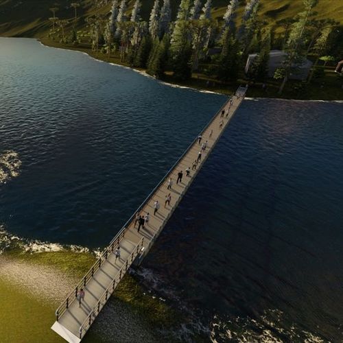 Плавучий тротуар - HSB Marine 