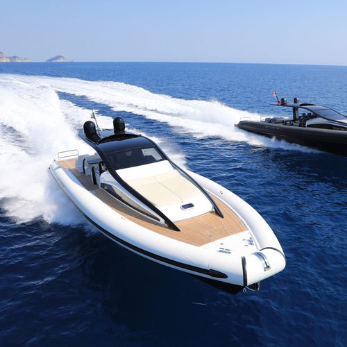 Надувная лодка RIB - Anvera 55 - Anvera - с внутренним мотором / двухмоторная / хардтоп