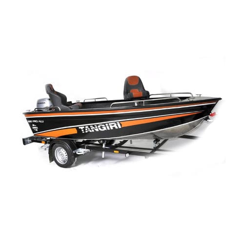 Ботик c подвесным мотором - ORTIS 400 - Tangiri Boat - открытый / для спортивной рыбалки / из алюминия