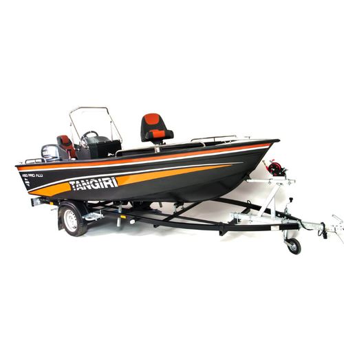 Ботик c подвесным мотором - STRIN 460 - Tangiri Boat - открытый / с боковой консолью / для спортивной рыбалки