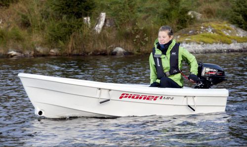 Ботик c подвесным мотором - 8 MINI - Pioner Boats Norway - для спортивной рыбалки / 2 места