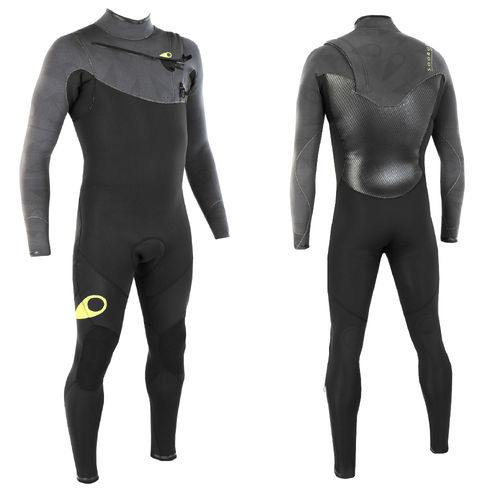 Гидрокостюм из неопрена для серфинга - GURU PRO Chest Zip - SOÖRUZ SURFWEAR COMPANY - интегральный / с длинными рукавами / 3 мм
