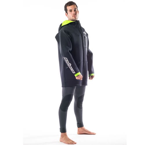 Куртка для навигации - STRAP Army > Black - SOÖRUZ SURFWEAR COMPANY - для мужчин / из неопрена / с капюшоном