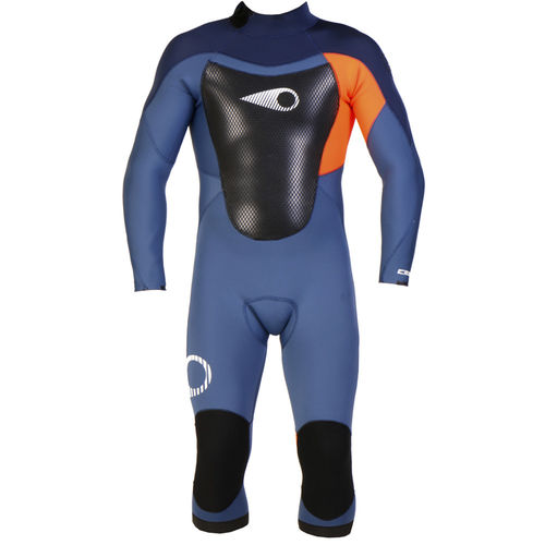 Гидрокостюм из неопрена для серфинга - FIGHTER Back-Zip Cut LS - SOÖRUZ SURFWEAR COMPANY - интегральный / с длинными рукавами / выше колена
