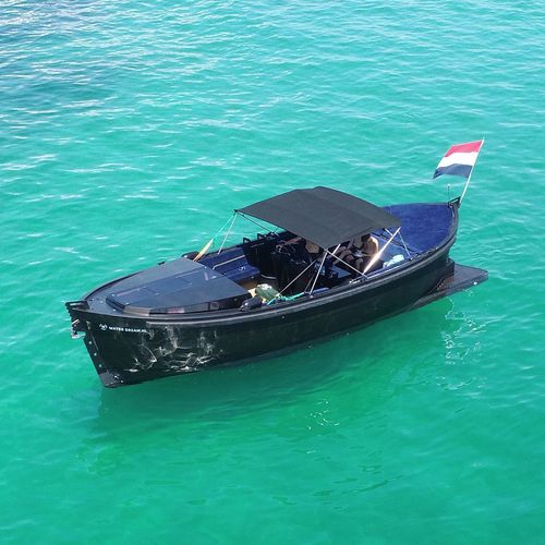 Открытый катер с внутренним мотором - S-1100 - Waterdream BV - двухмоторный / с центральной консолью / для водных лыж