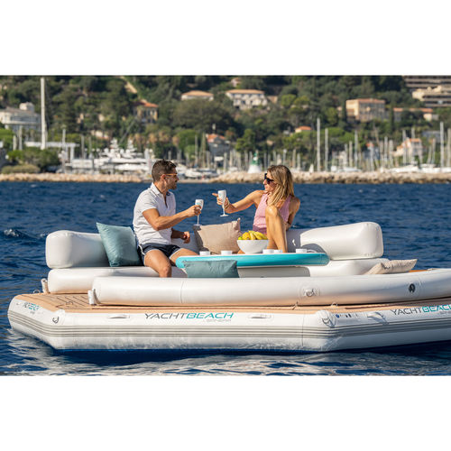 Плавучая платформа - Pavilion Lounge - YACHTBEACH – JetXtender - надувная / для катера / для яхты