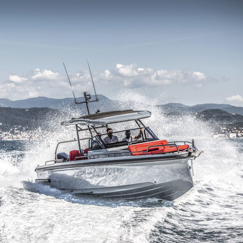 Быстроходный катер c подвесным мотором - SHADOW 900 SPYDER - Brabus Marine - двухмоторный / открытый / макс. 12 человек