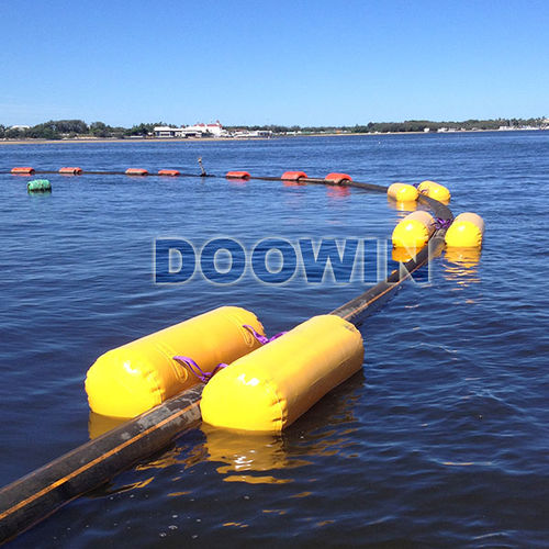 Поплавок для кабеля - TF series - DOOWIN - Underwater Lift Bags & Water Weight Bags - для трубопровода / цилиндрический / надувной