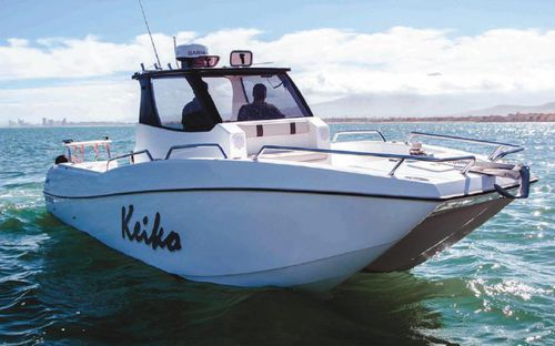Прогулочный катер катамаран - X-28 - X-Boats - c подвесным мотором / двухмоторный / с двойной консолью