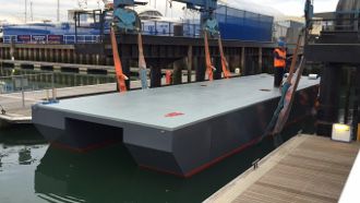 Плавучая платформа - UK FLOATING HOMES LTD - для плавучего дома