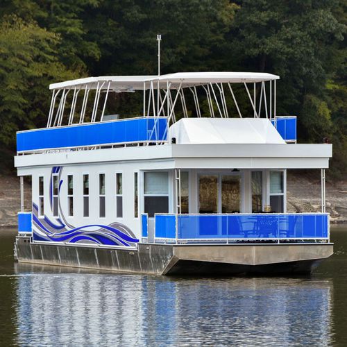 Барка катамаран - Summersun - Harbor Cottage Houseboats - с внутренним мотором / макс. 8 человек