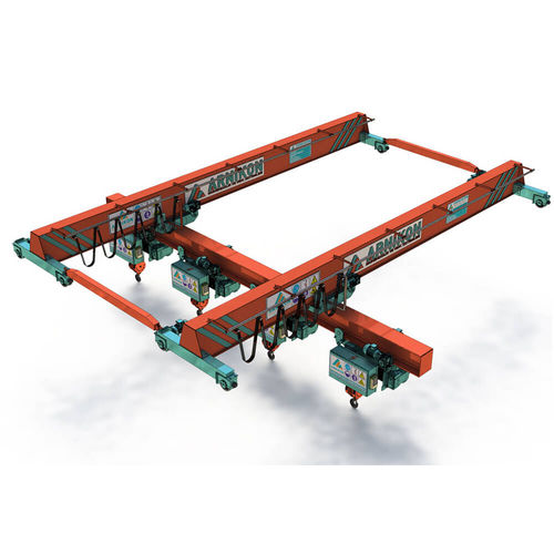 Портовый подъемный кран - Hoisted / Traversed  - ARNIKON MUHENDISLIK YAPI MAKINE SANAYI VE TICARET LIMITED SIRKETI - для судостроительной верфи / для палубы / с рамой