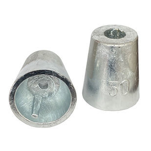 Анод для катодной защиты для катера - NHR 50 - ZINC-IT - из цинка
