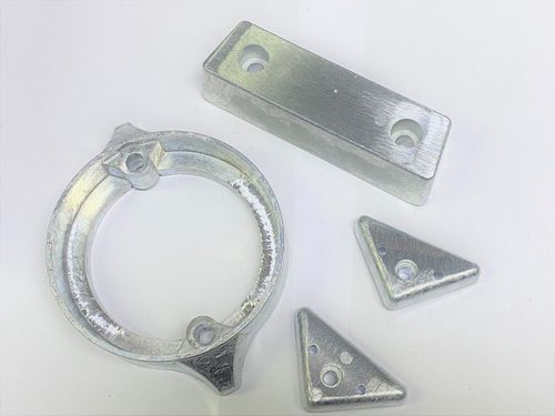 Анод для катодной защиты для катера - NVP - KIT 290 DP-C - ZINC-IT - из цинка / для двигателя