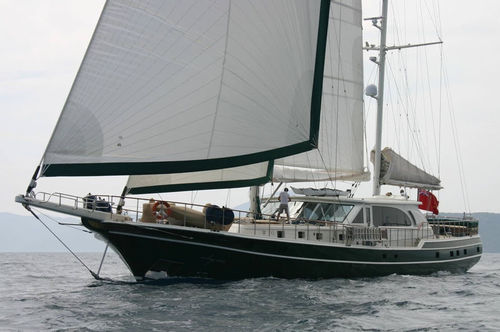 Парусник 4 каюты - Sailing Nour - EVADNE YACHTS - с закрытым кокпитом / бушприт