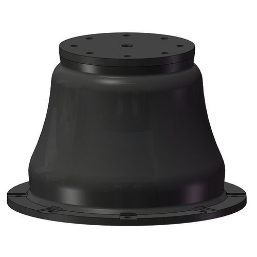 Кранец для порта - Cone Fender - GLEN ENGINEERING - для пирса / конический / черный