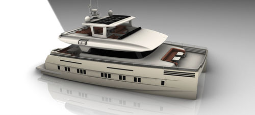 Моторная яхта катамаран - MAGIC 65 - ARC Yachts - круизная / с флайбриджем / гибридная