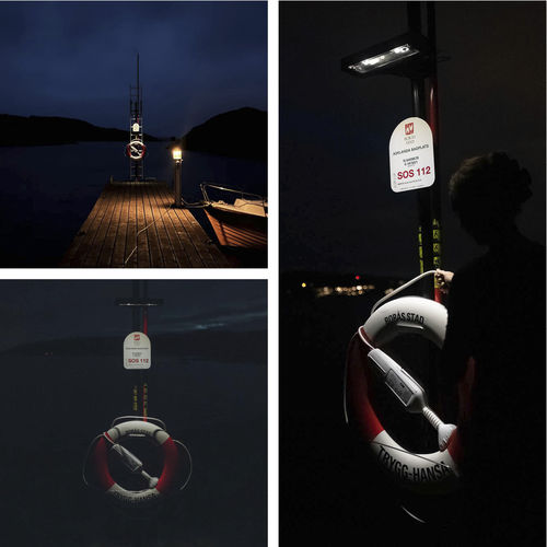 Освещение для понтона LED - LightUnit  - PORT-SAFETY - на солнечной батарее