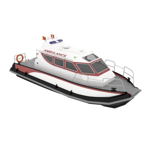 Профессиональный катер коммерческое судно - IZ 1050 - Izmir Shipyard - катер для дайвинга / десантный катер / катер скорой помощи