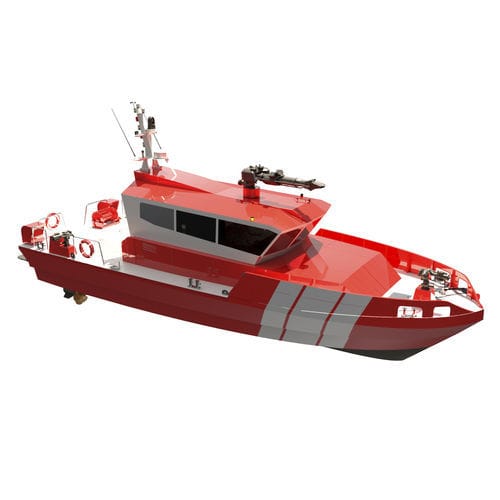 Профессиональный катер пожарный катер - IZ 1500 AL FF - Izmir Shipyard - IPS-привод для установки на борту / из алюминия