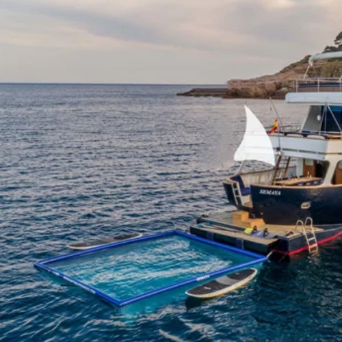 Плавучий бассейн - DINO  - OCEANDREAMS MEDITERRANEO SL - против медуз