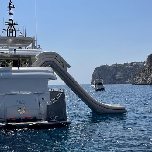 Оборудование для игр на воде горка - OCEANDREAMS MEDITERRANEO SL - для яхты / надувное