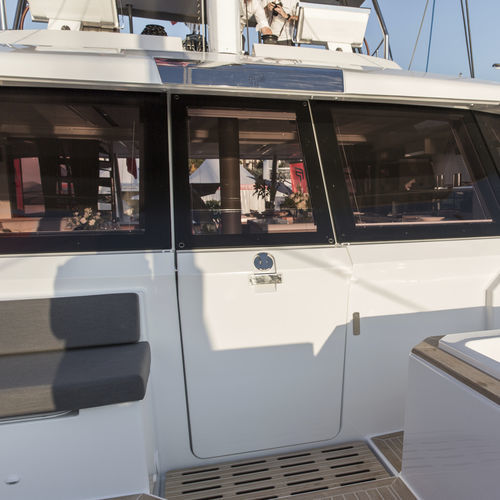 Дверь с пантографом - NOVAL - для яхты / герметичная
