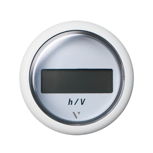 Индикатор для катера - Engine Hour Counter + Voltmeter 52mm - VERATRON - для судна / для парусника / многофункциональный