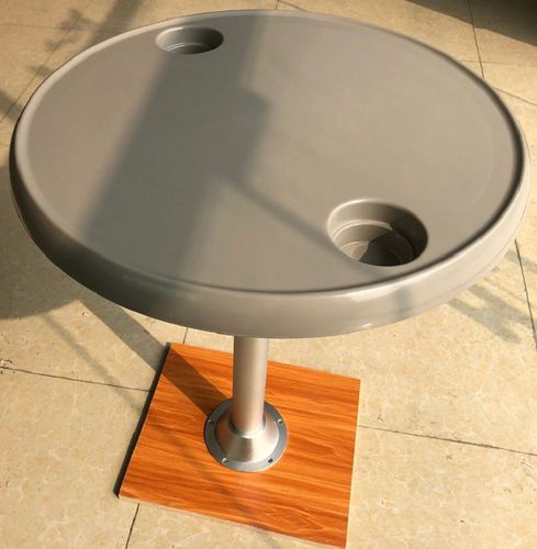 Фиксированный стол кокпита - round - Foshan 1 Boat Hardware Co., Ltd. - из алюминия
