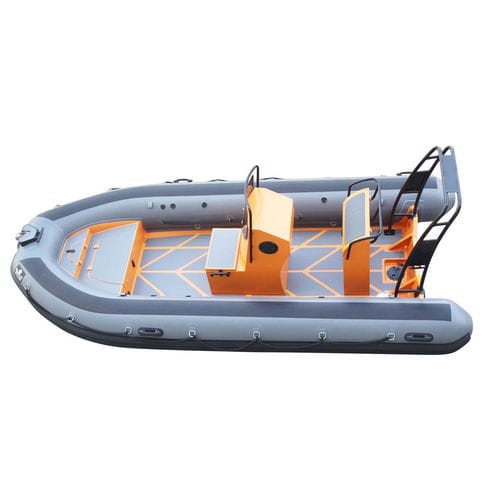 Надувная лодка c подвесным мотором - 16 HEAVY DUTY - MS Marine GmbH - полужесткая / открытая / с центральной консолью