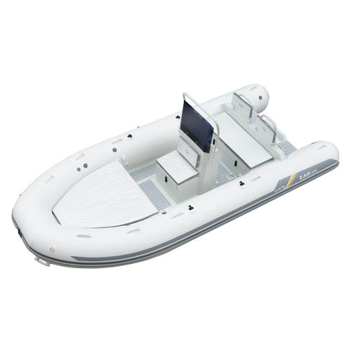 Надувная лодка c подвесным мотором - LUX RIDER 15 - MS Marine GmbH - полужесткая / открытая / с центральной консолью
