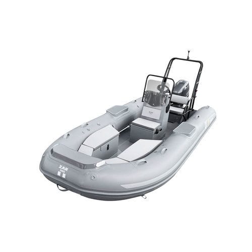 Надувная лодка c подвесным мотором - 15 T - MS Marine GmbH - полужесткая / открытая / с центральной консолью