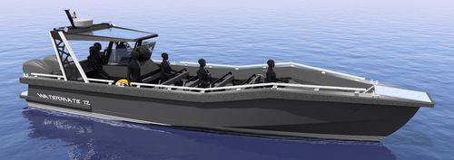 Профессиональный катер прогулочный катер - AO12 Safari - Larsen Boat Yard - водное такси / туристический катер / с внутренним мотором