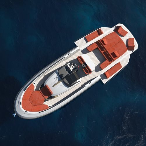 Открытый катер c подвесным мотором - ALA 11 - ALA YACHTS - с поворотно-откидной колонкой / дизельный / двухмоторный