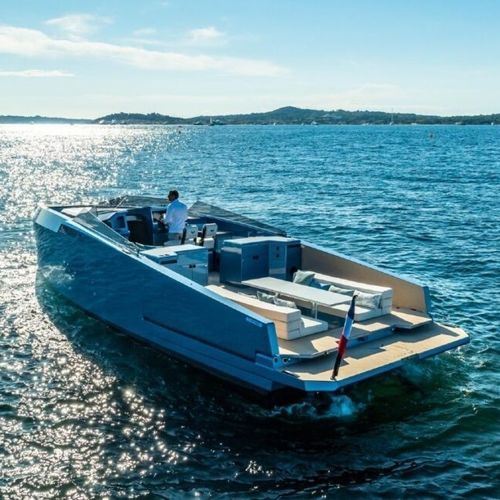 Быстроходный катер с внутренним мотором - ALIUM 42S - META YACHTS - открытый / с двойной консолью / 2 каюты