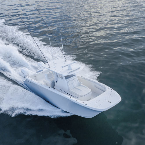 Быстроходный катер катамаран - 33′ - Invincible Boat Company - c подвесным мотором / двухмоторный / открытый
