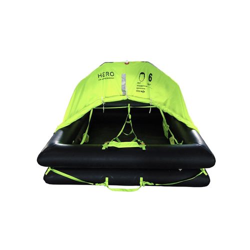 Спасательный плот для катера - 120 series - HERO LIFESAVING EQUIPMENT - прибрежный / 6 мест / 8 мест