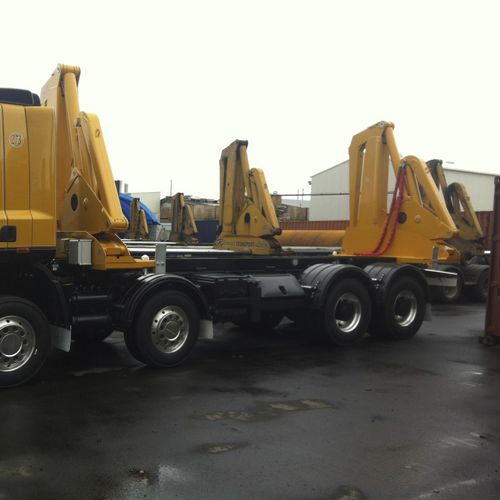 Прицеп контейнеровоз - HC20  - SWINGLIFT - для судостроительной верфи / для портового терминала / с боковой загрузкой