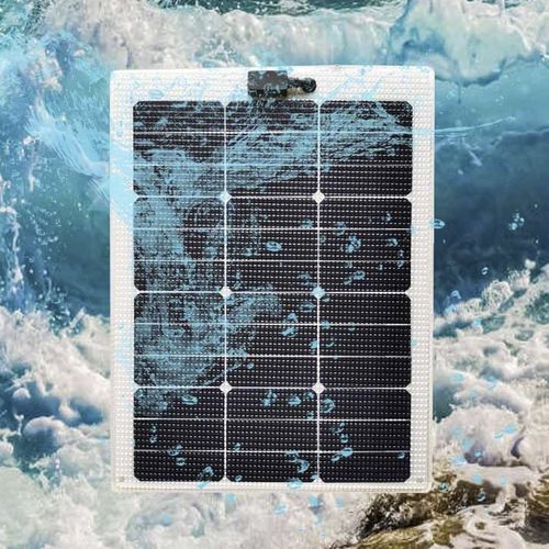 Полугибкая солнечная батарея - eMarvel-40w - SHENZHEN AHONY POWER CO.,LTD - из монокристаллического кремния / 32 элемента / для катера