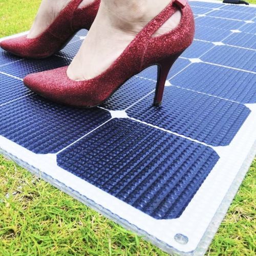 Полугибкая солнечная батарея - eMarvel 120w - SHENZHEN AHONY POWER CO.,LTD - из монокристаллического кремния / 32 элемента / морская